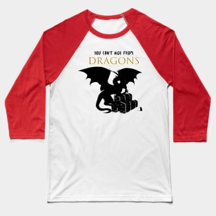 Barnhunt Dragon - black Baseball T-Shirt